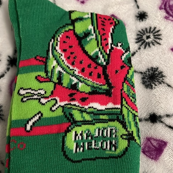 MNT DEW MAJOR 🍉 MELON MENS SOCKS 🧦 6-12 - Picture 6 of 7